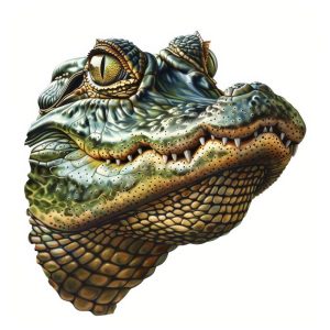 Krachtige Krokodil