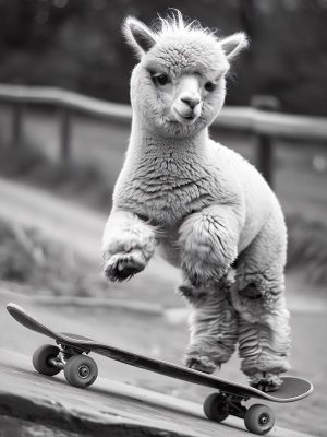 Skater Lama's Avontuur!