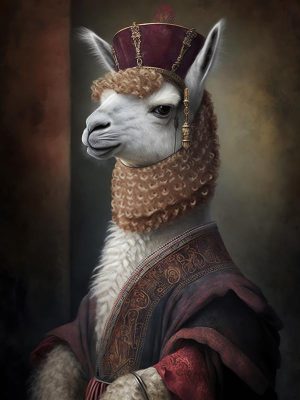 Koninklijke Lama in Stijl