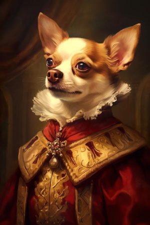 Chic Chihuahua in Kasteelstijl