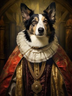 Koninklijke Hond in historische stijl