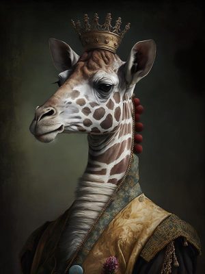 Prinses Giraffe met Kroontje