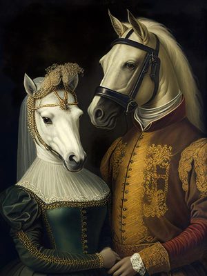 Prachtige Paarden in Stijl