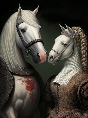 Majestueuze Paardenliefde