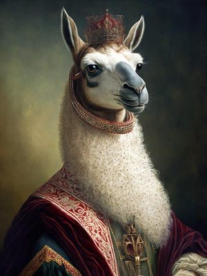 De Majestueuze Lama