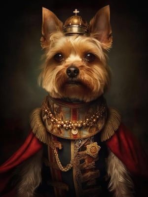 Koning Puppy in Stijl!