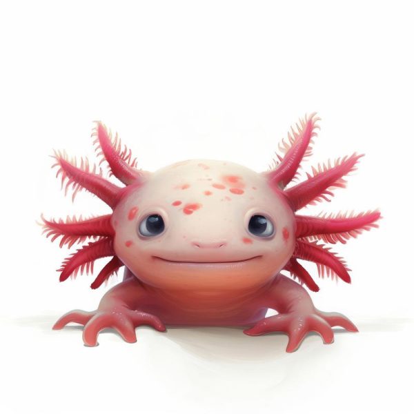 Vrolijke Axolotls!