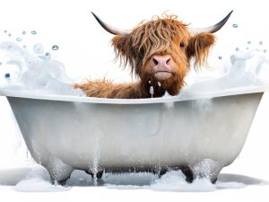 Schattige Badganger