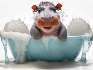Schattig Baddertje!