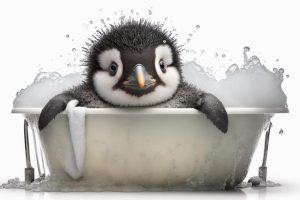 Zwemfeestje met een Pinguïn!