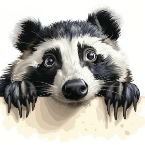 Schattige Panda Close-up
