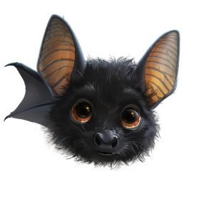 Schattige Vleermuisvriend