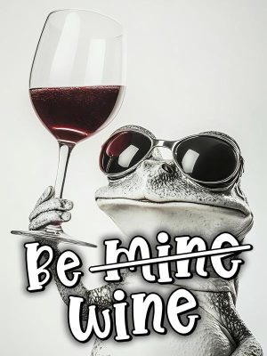 Proost met deze coole kikker!
