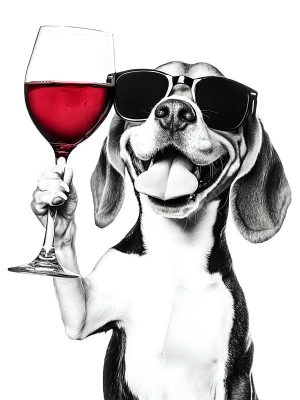Proost met deze Te gekke Hond!