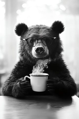 Stijlvolle Beer met Koffie