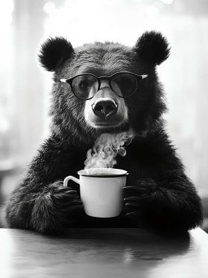 Stijlvolle Beer met Koffie