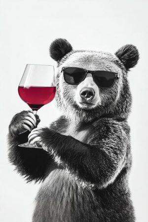 Kijk die coole beer!