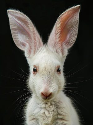 Schattige Witte Konijn