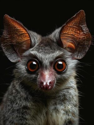 Schattige vliegende muis