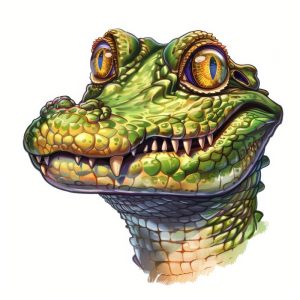 Vrolijke Krokodil