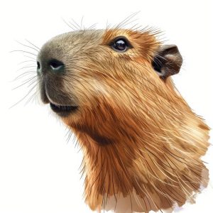 Schattige Capibara Kijker