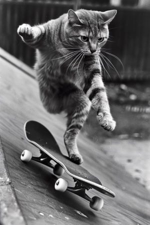 Skatekat in Actie!
