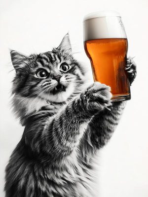 Proost, Schattige Kat!