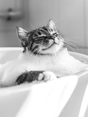 Een Purrfecte Badervaring