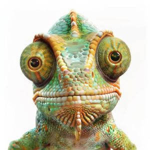 Kleurrijke Chameleon Vriend!