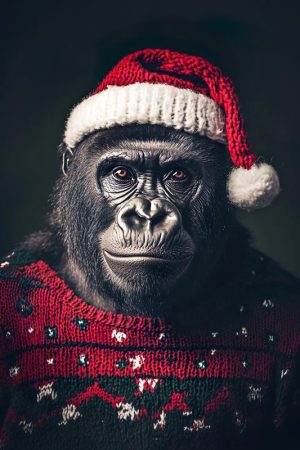 Feestelijke Gorilla