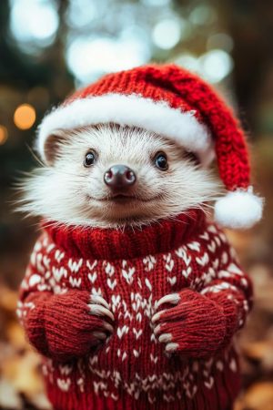 Liefste Egel in Kerstsfeer!