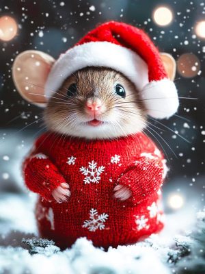 Hartige Kerstin: De Feestelijke Muis