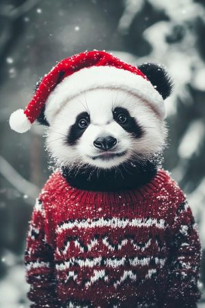 Kerstige Panda Party!