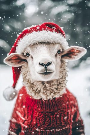 Gezellige Winter Schaap!