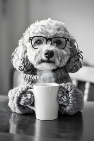 Stijlvolle Huiskamerhond