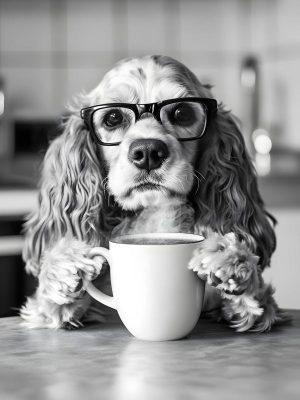 Hond met Koffie: De Perfecte Start van de Dag!