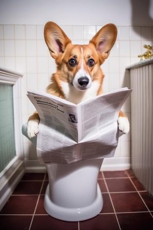 De Leestovende Corgi