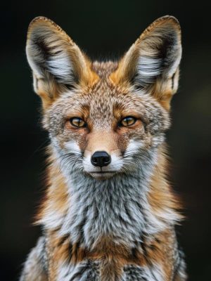 Schitterende Vos in Beeld