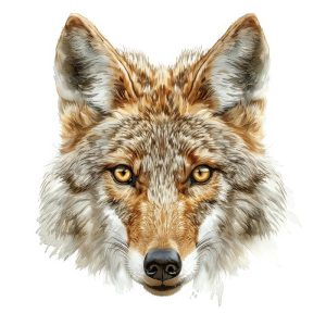 Scherpe Blik van de Coyote