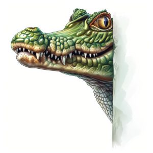 De Blik van de Krokodil