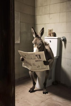 Donkey in de WC: Tijd voor Nieuws!