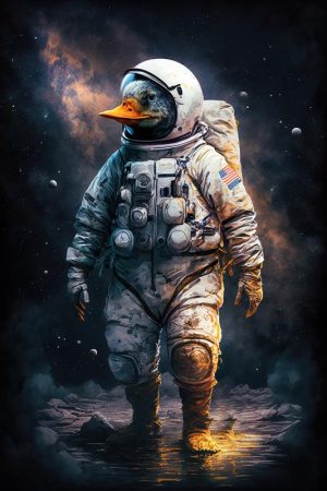 Dapper Astronaut Eend