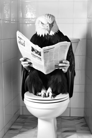 De Leestijger op de Wc