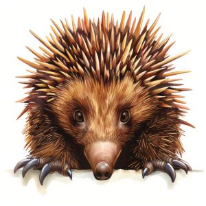 Schattige Echidna!
