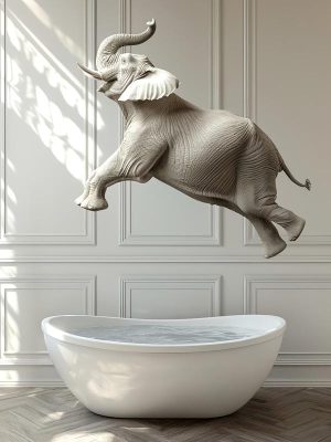 Vliegende Olifant Droom
