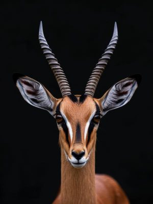 Kijk eens naar deze prachtige springbok!
