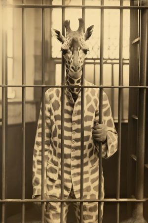 Giraffe in Stijl!