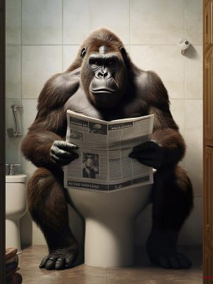 Gorilla Tijdschrift Moment
