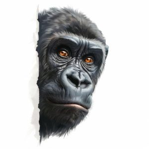 Kijk eens naar die gorilla!