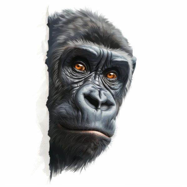 Kijk eens naar die gorilla!